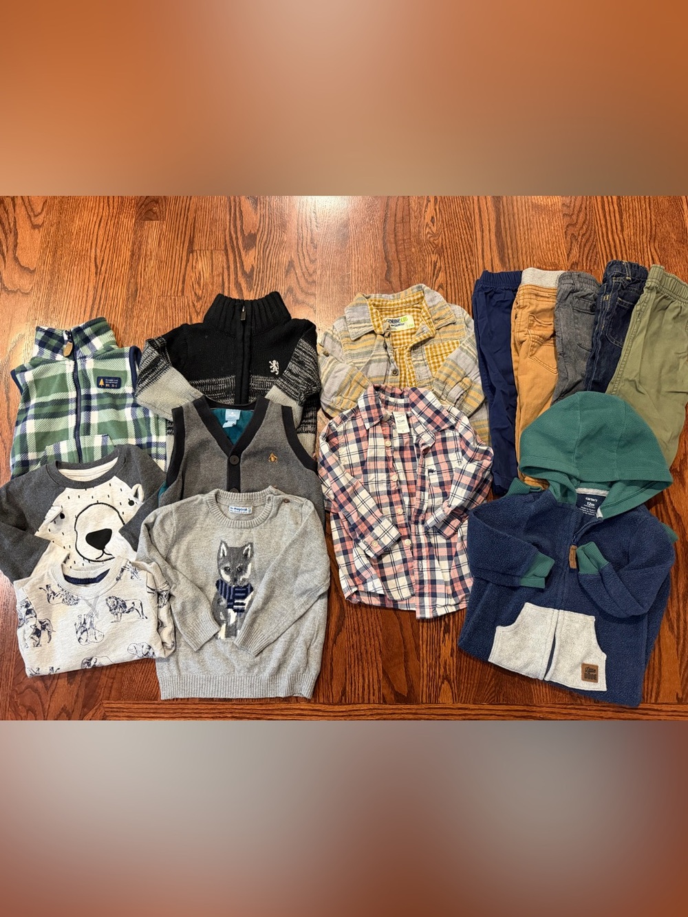 Boys 12 Month Fall and Winter Clothing Lot